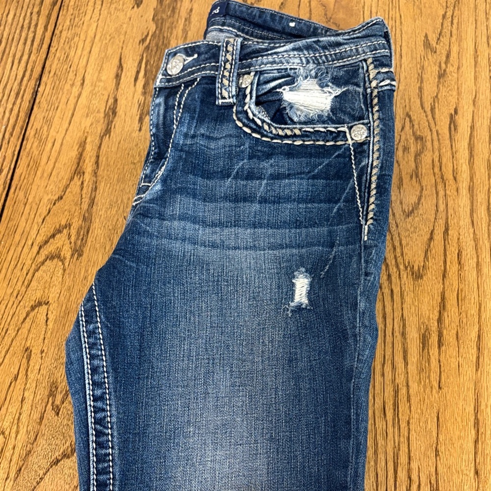 Miss Me Classic Stitch Bootcut Jeans - Picture 8 of 8